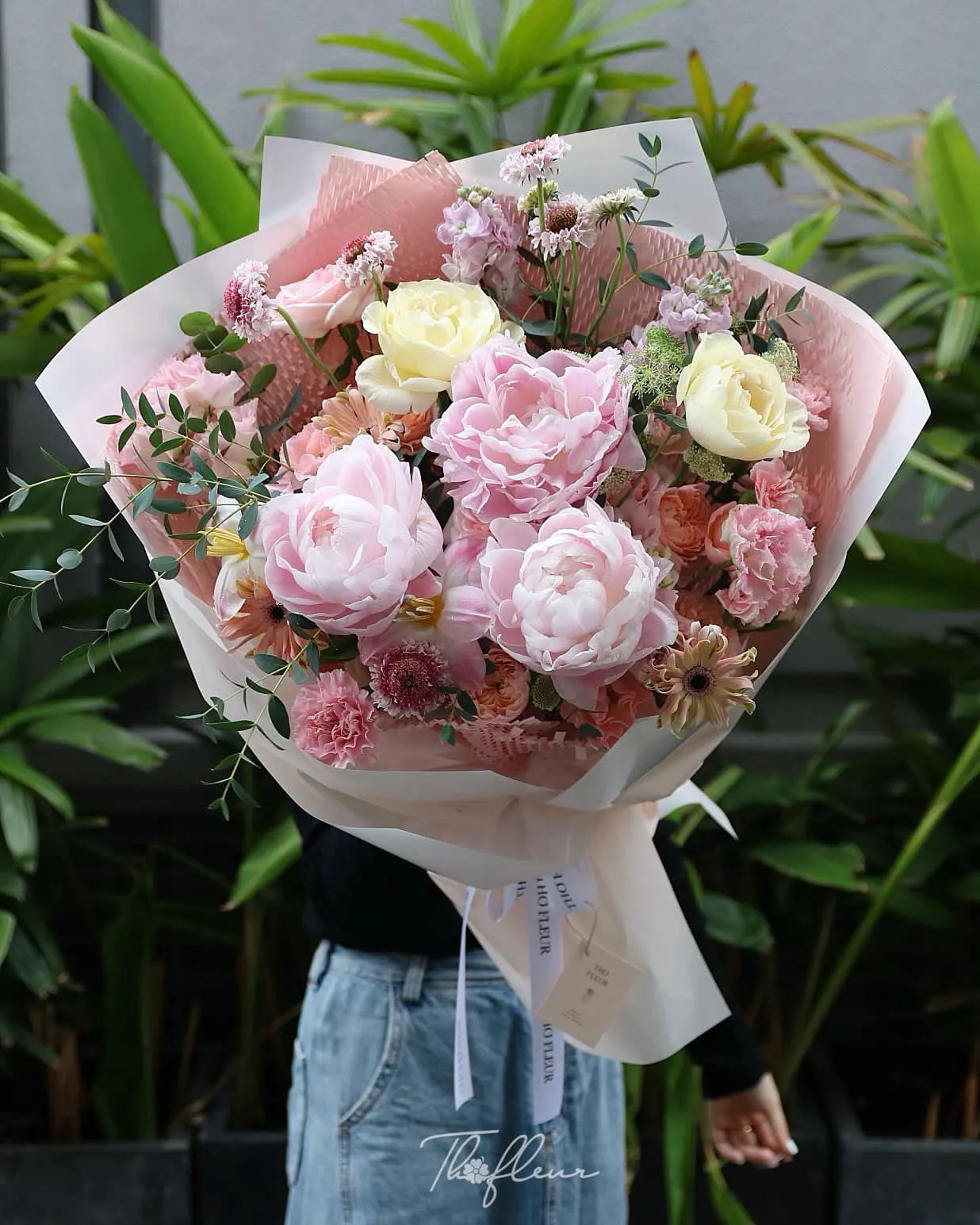 Bó hoa mẫu đơn 67