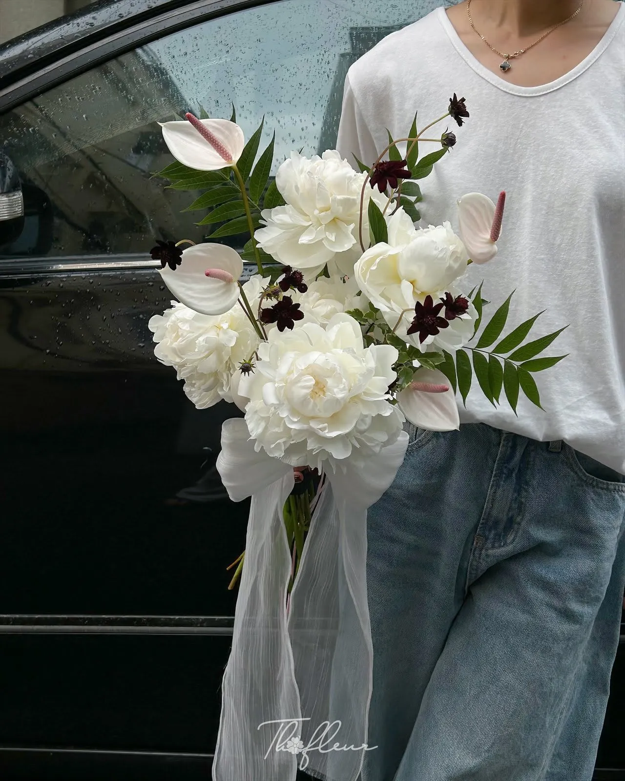 Hoa cưới mẫu đơn 10