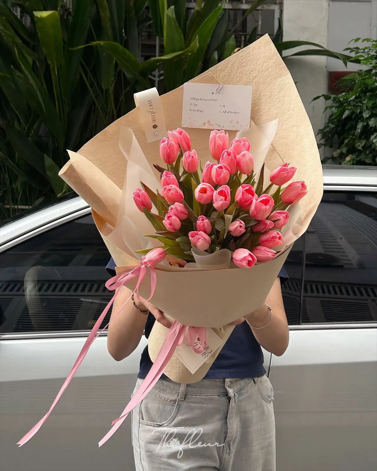 Bó hoa tulip 102