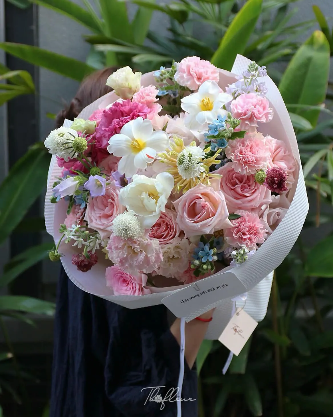 Bó hoa mix 08