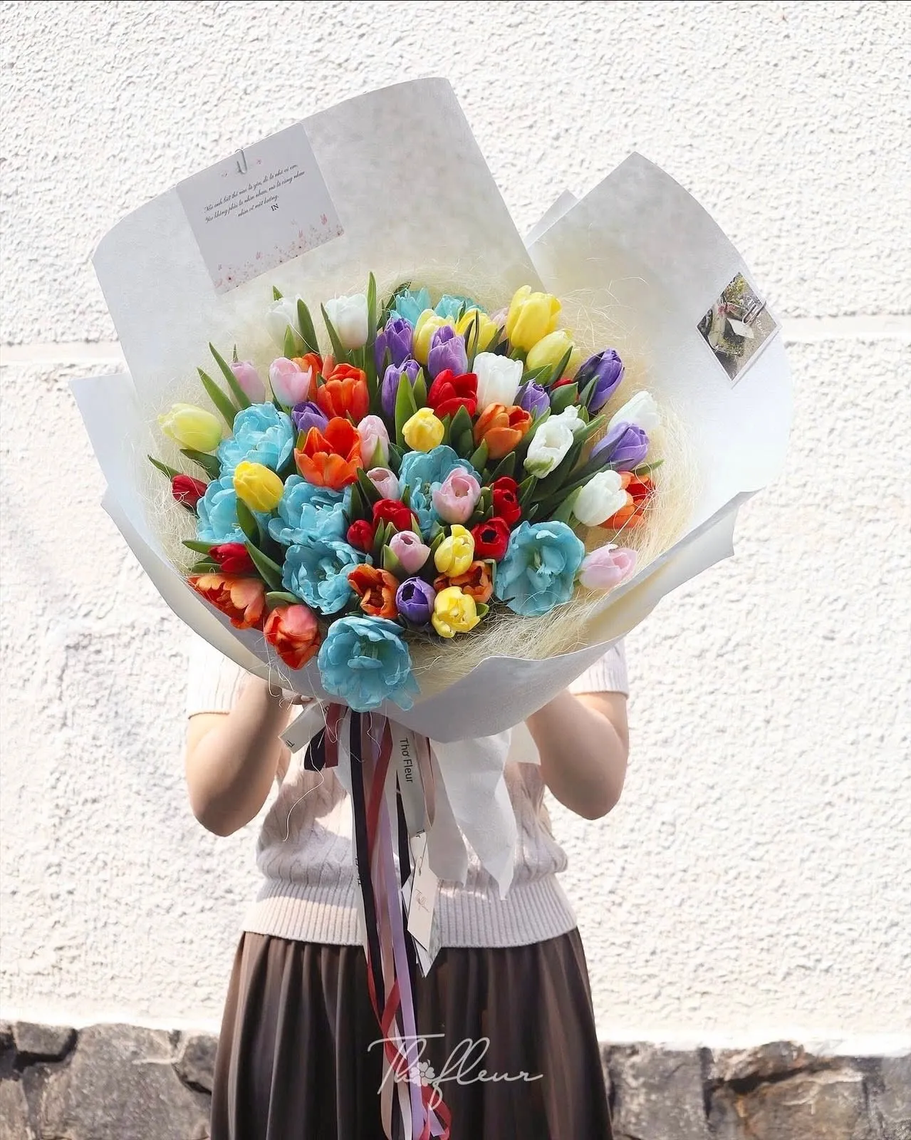 Bó hoa tulip 112