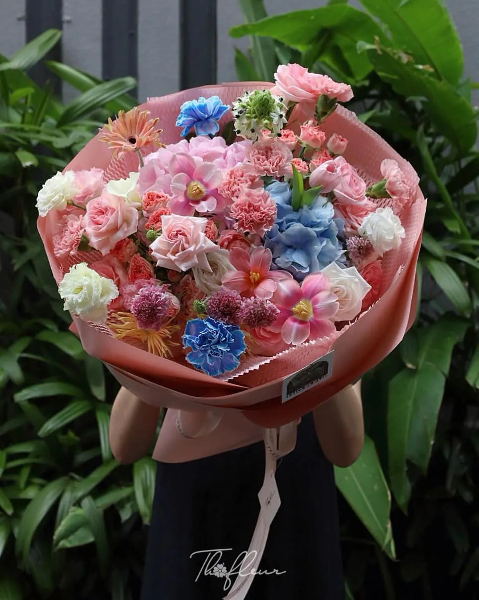 Bó hoa cẩm tú cầu 07