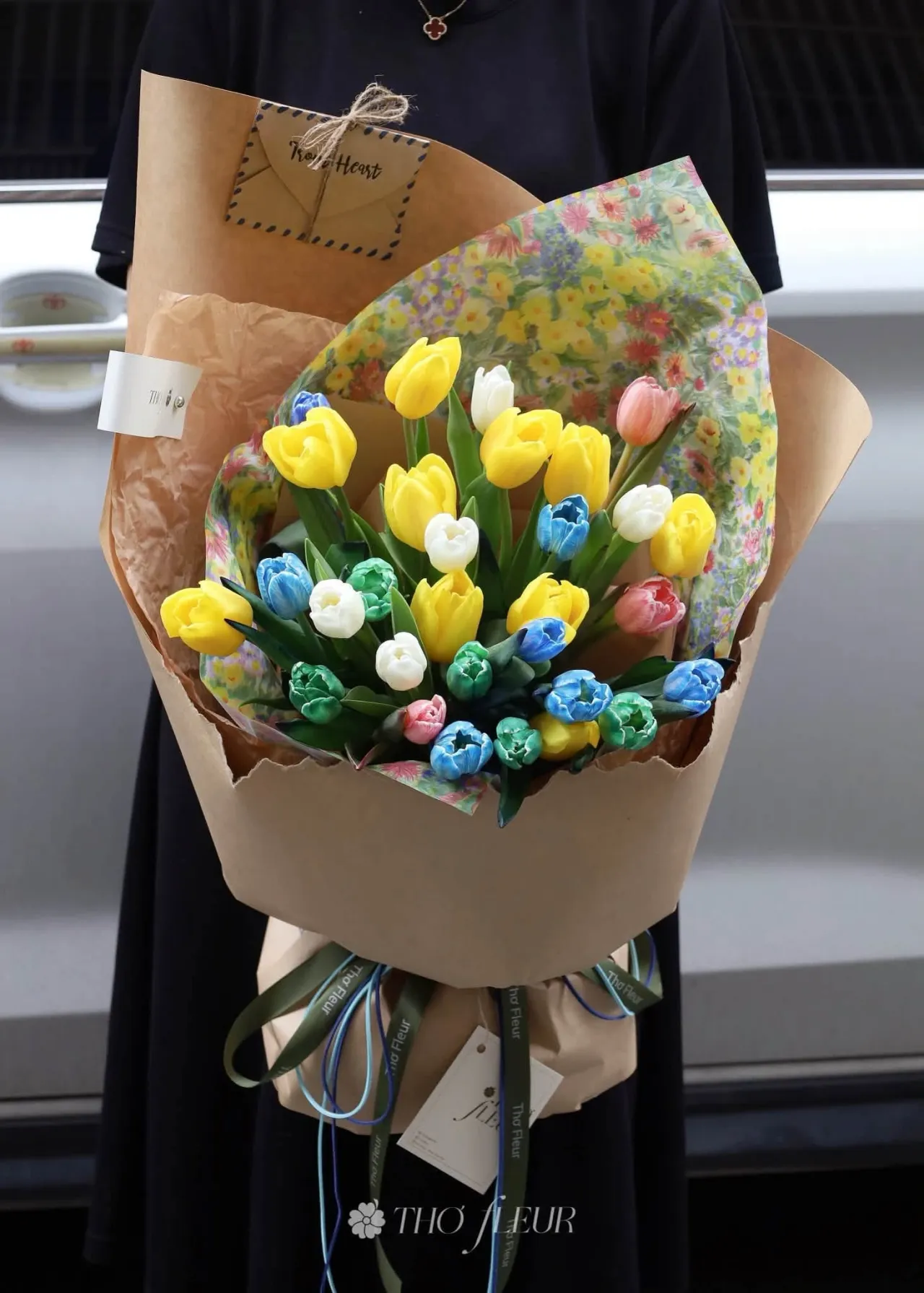 Bó hoa tulip 115
