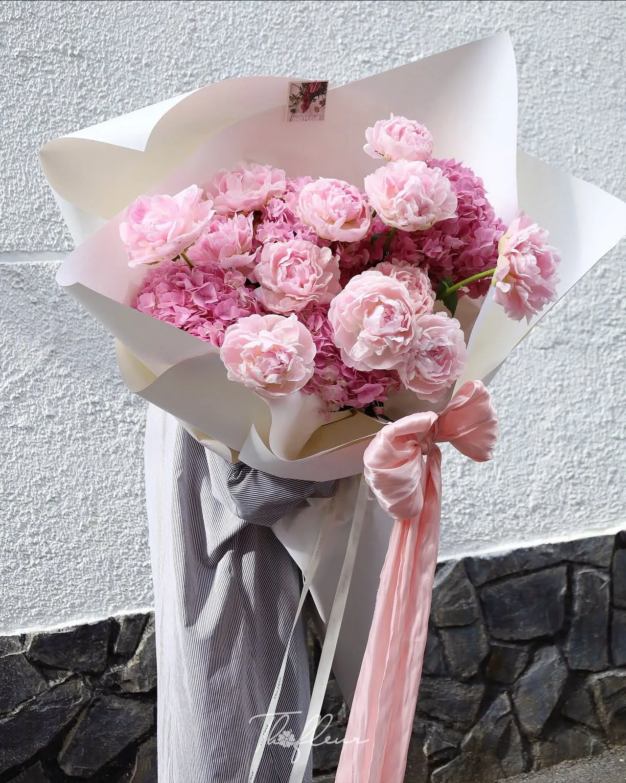 Bó hoa mẫu đơn 50