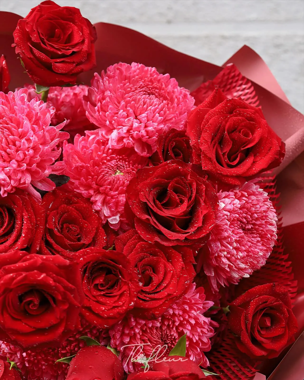 Bó hoa hồng nhập Ecuador 11