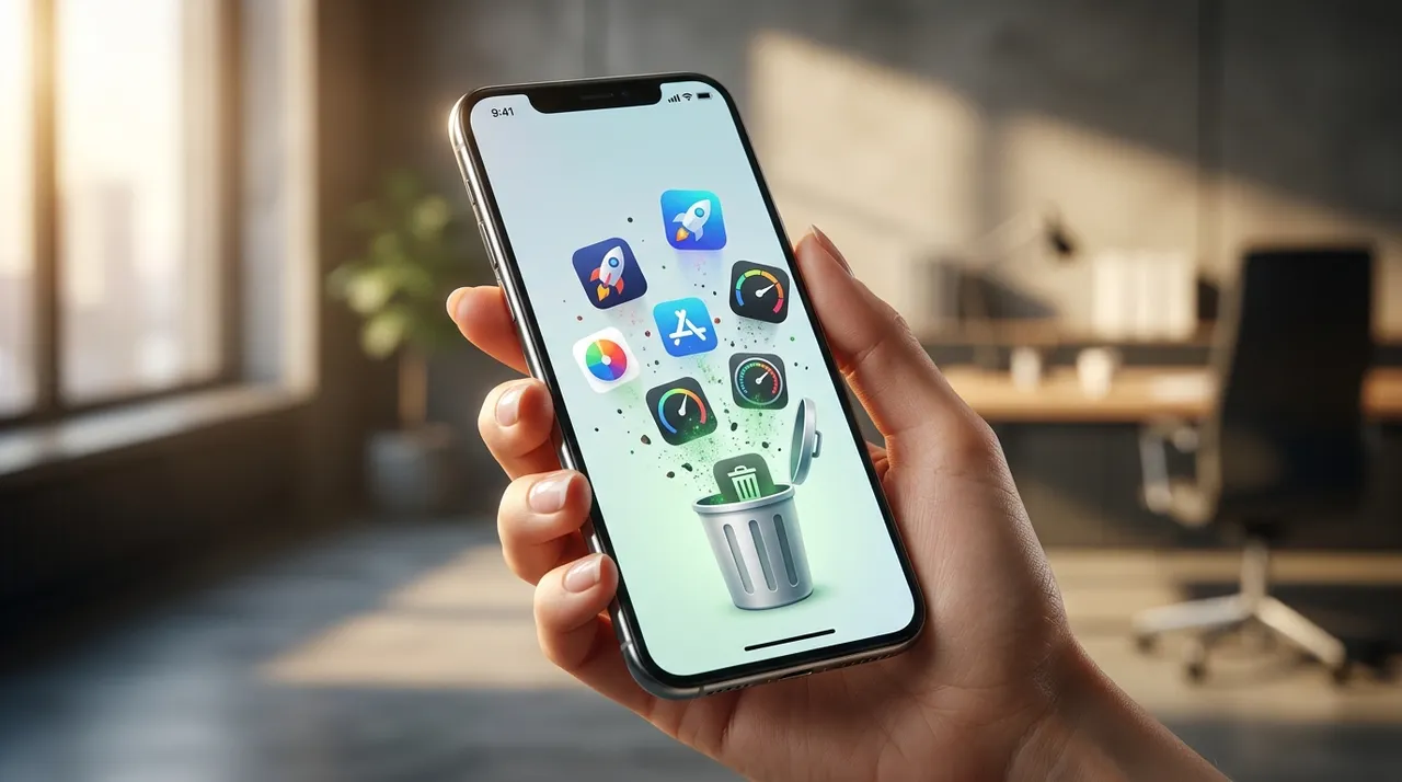gỡ app tăng tốc Android