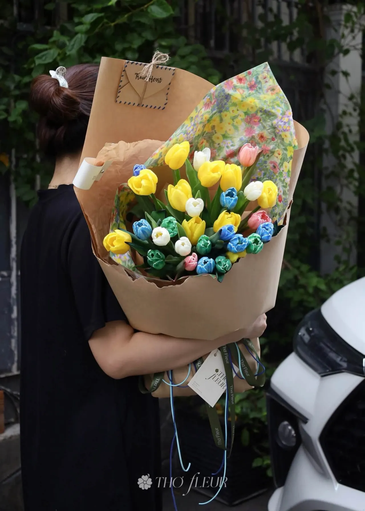 Bó hoa tulip 115