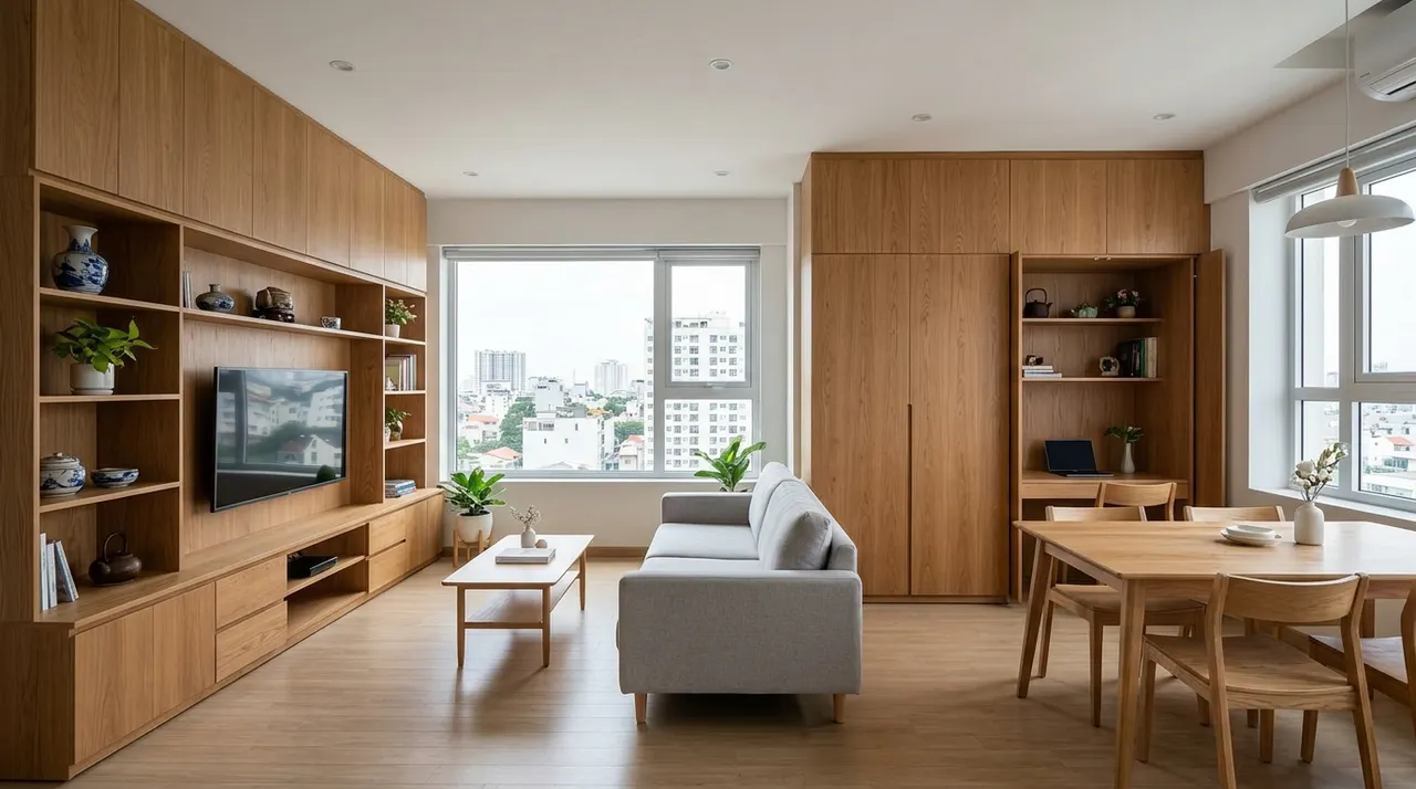 căn hộ Việt Nam thiết kế theo phong cách Quiet Luxury