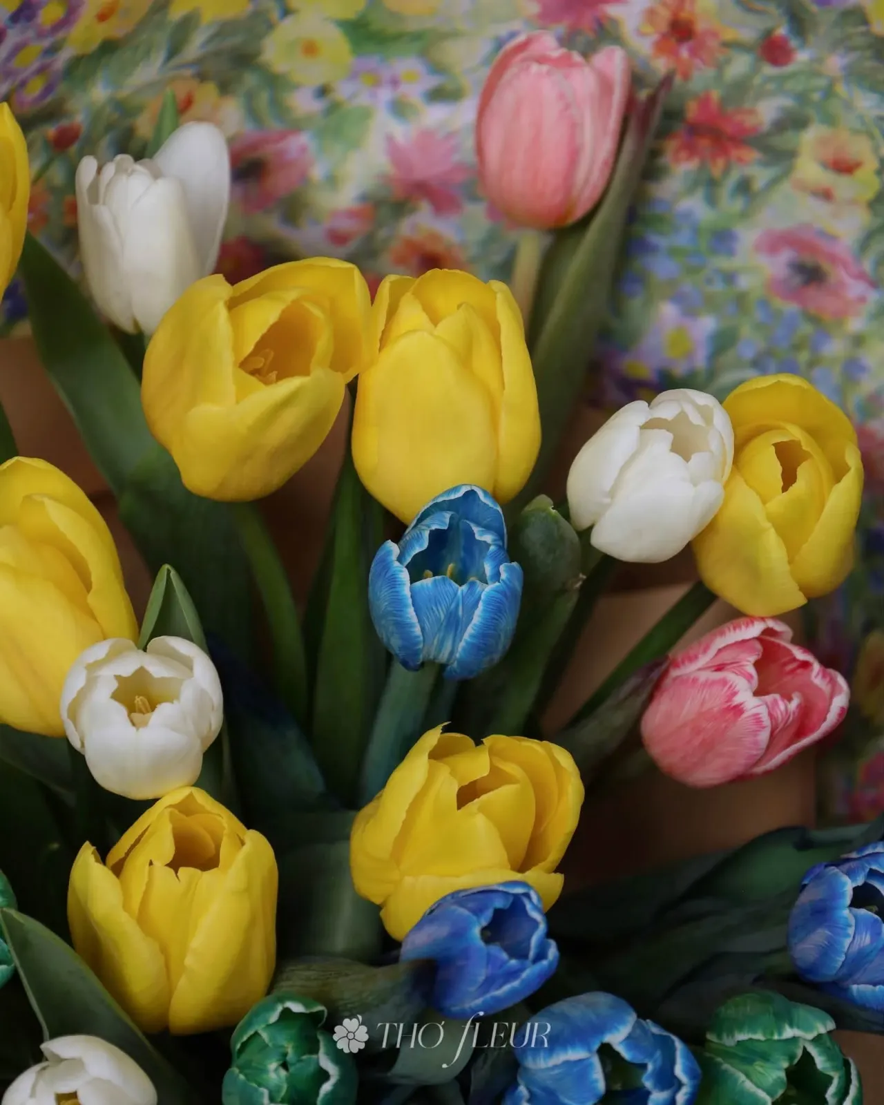 Bó hoa tulip 115