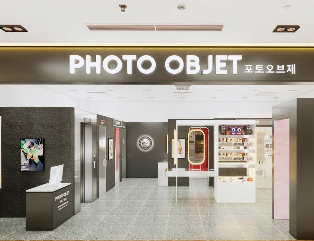 Khu vực photobooth tại AEON Mall
