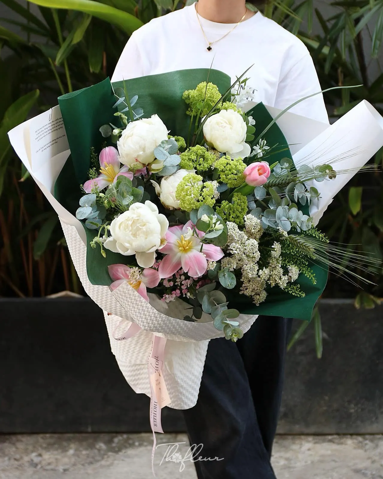 Bó hoa mẫu đơn 61