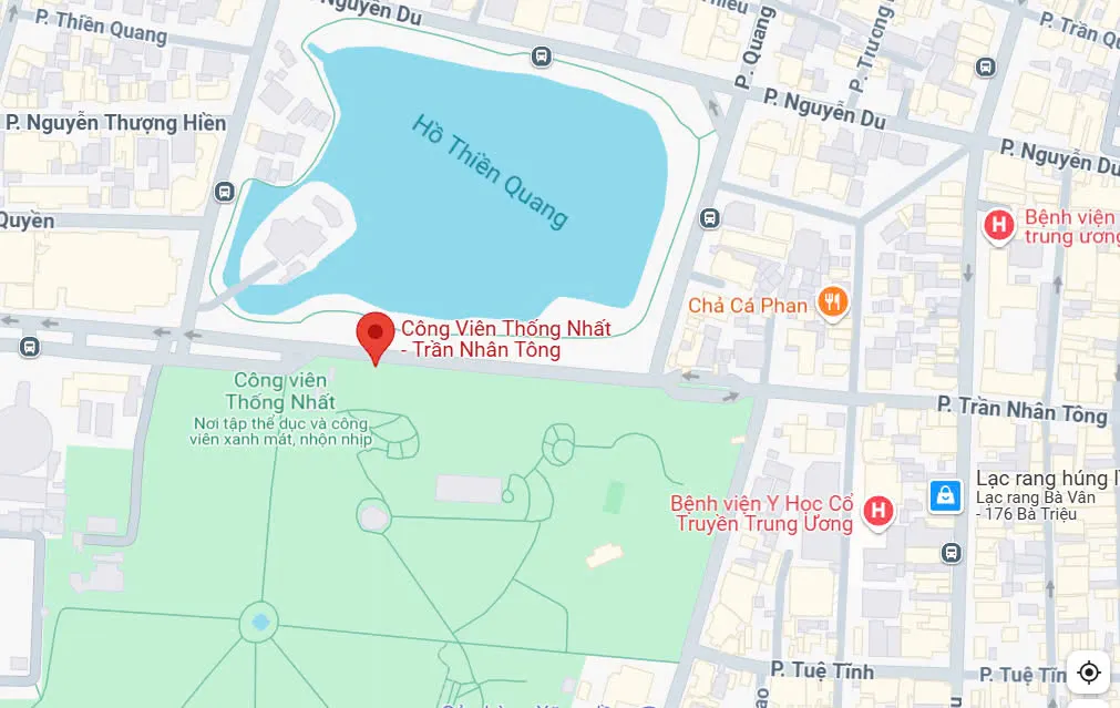 Hướng dẫn di chuyển và gửi xe tại Công viên Thống Nhất