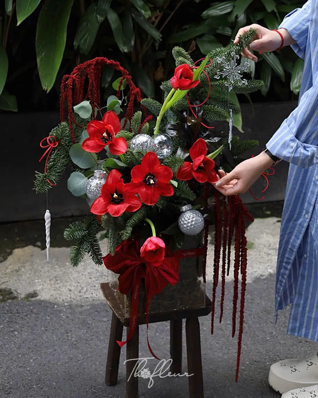 Hộp hoa christmas 07