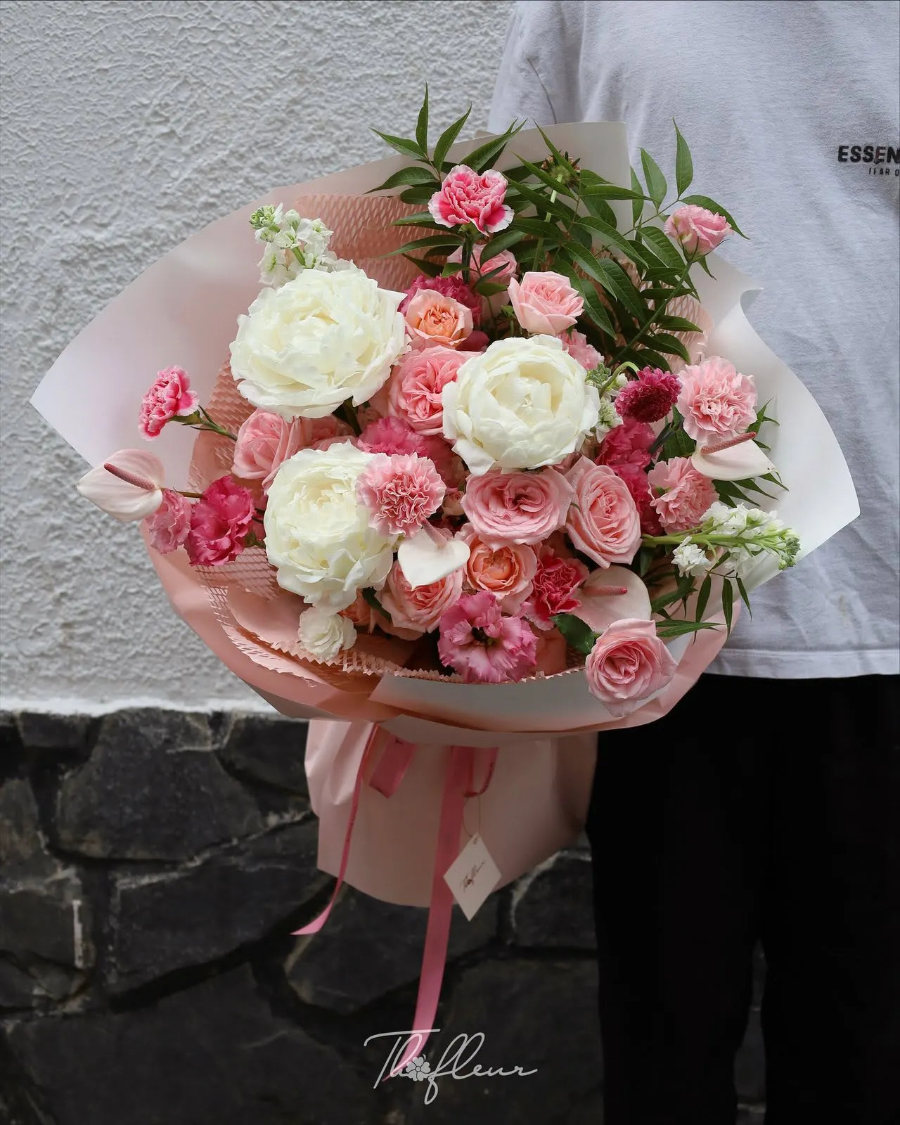 Bó hoa mẫu đơn 46