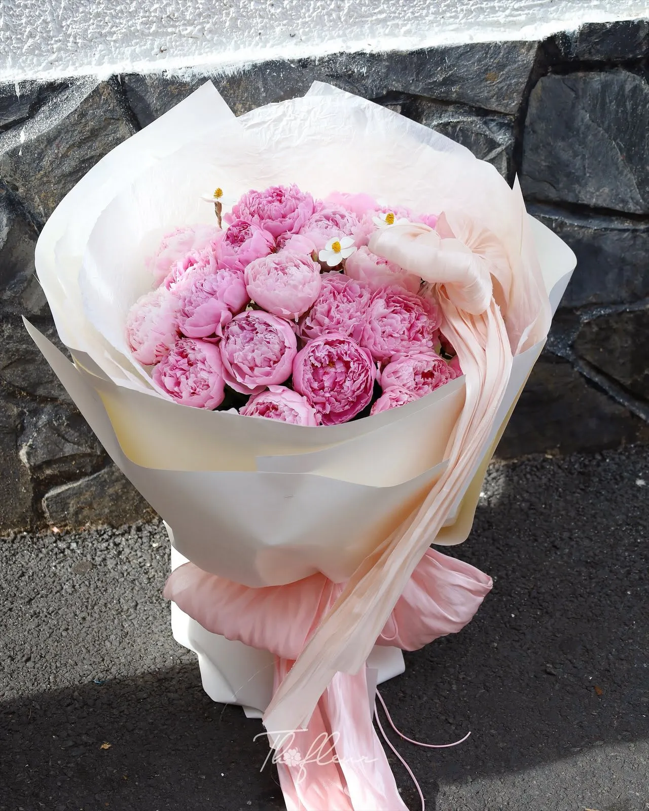 Bó hoa mẫu đơn 48