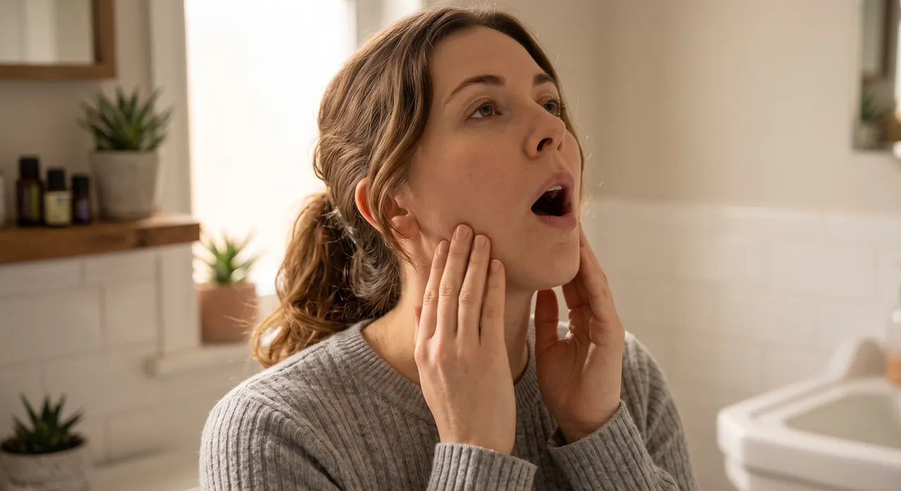 Bài tập face yoga giải phóng cơ hàm