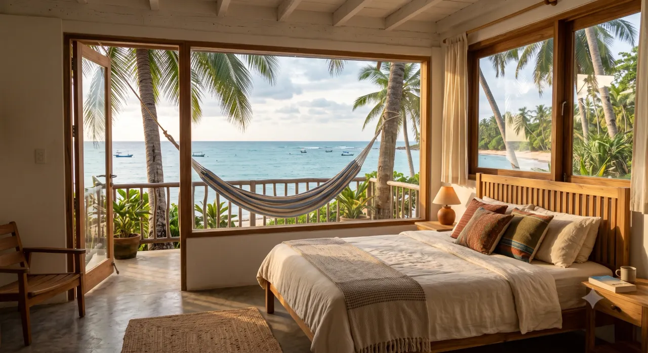 Homestay view biển Lý Sơn