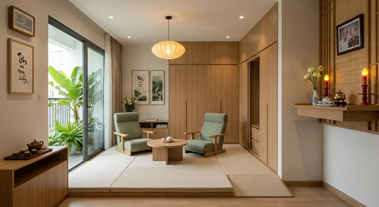 Không gian Minimalist tôn trọng lối sống đa thế hệ