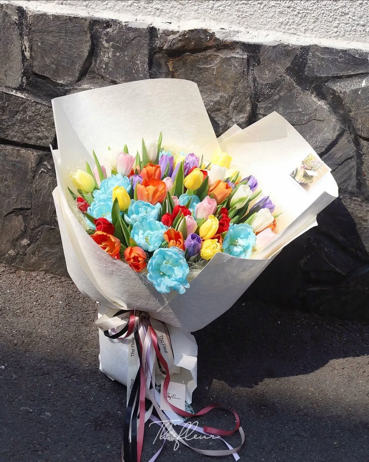 Bó hoa tulip 112