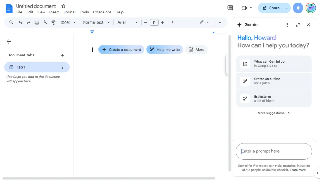 Gemini tích hợp Google Workspace 2026