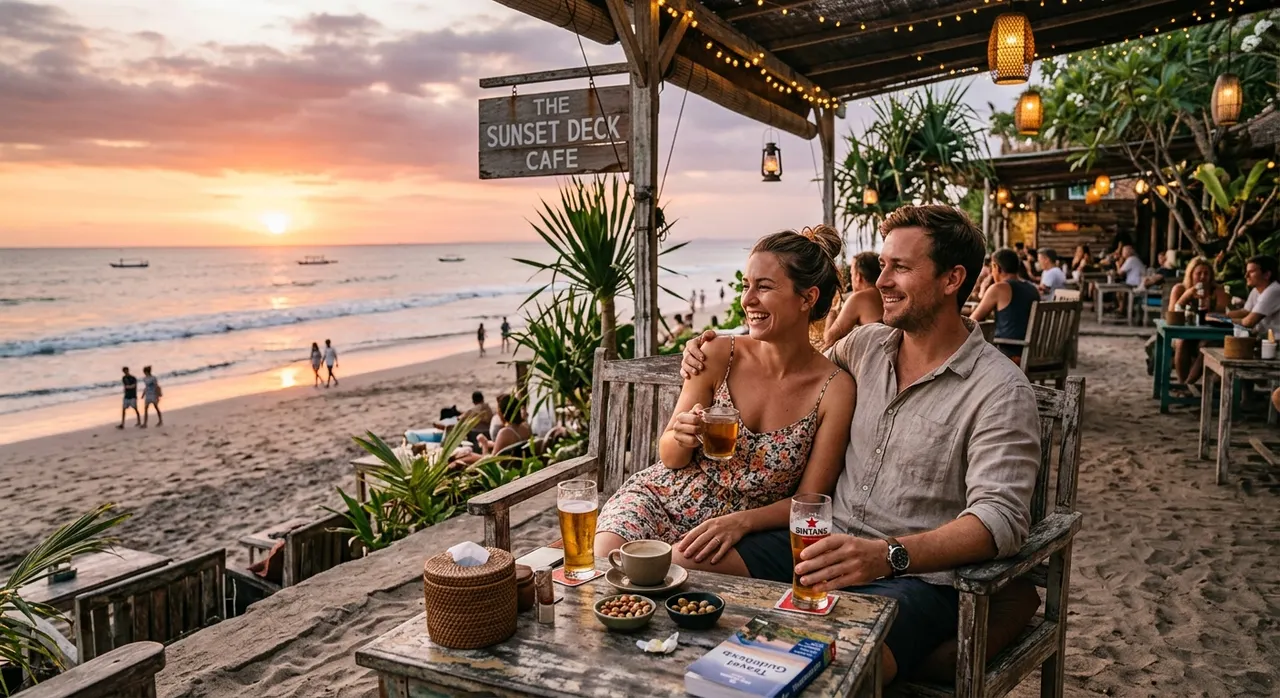 cặp đôi đi du lịch biển cùng nhau