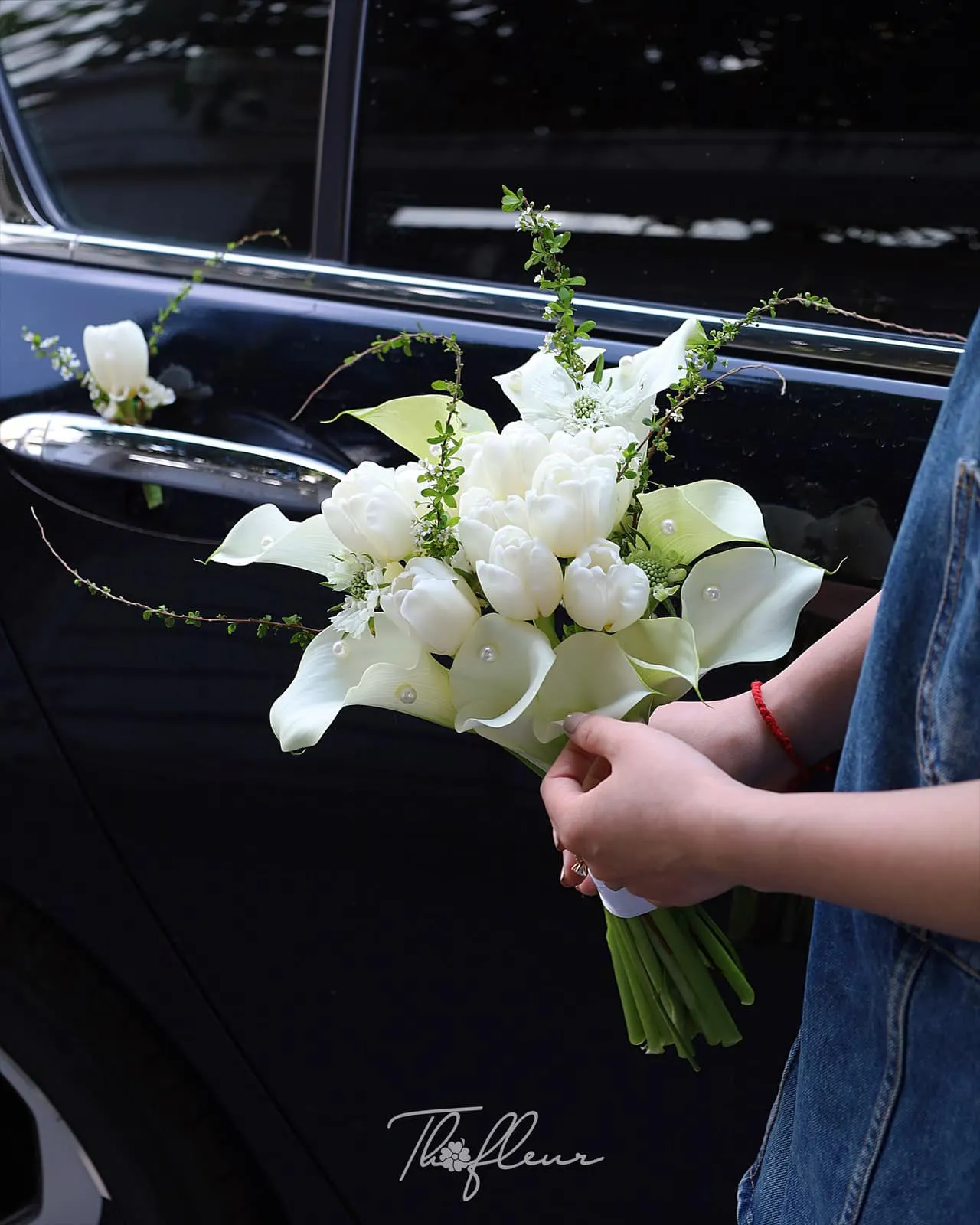 Hoa cưới tulip 50