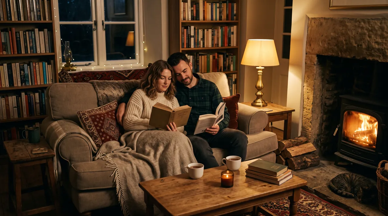 Đôi bạn trẻ tận hưởng ngày không công nghệ bên nhau