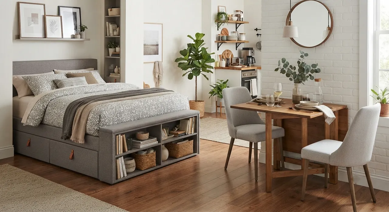 Các món nội thất đa năng giúp tối ưu diện tích
