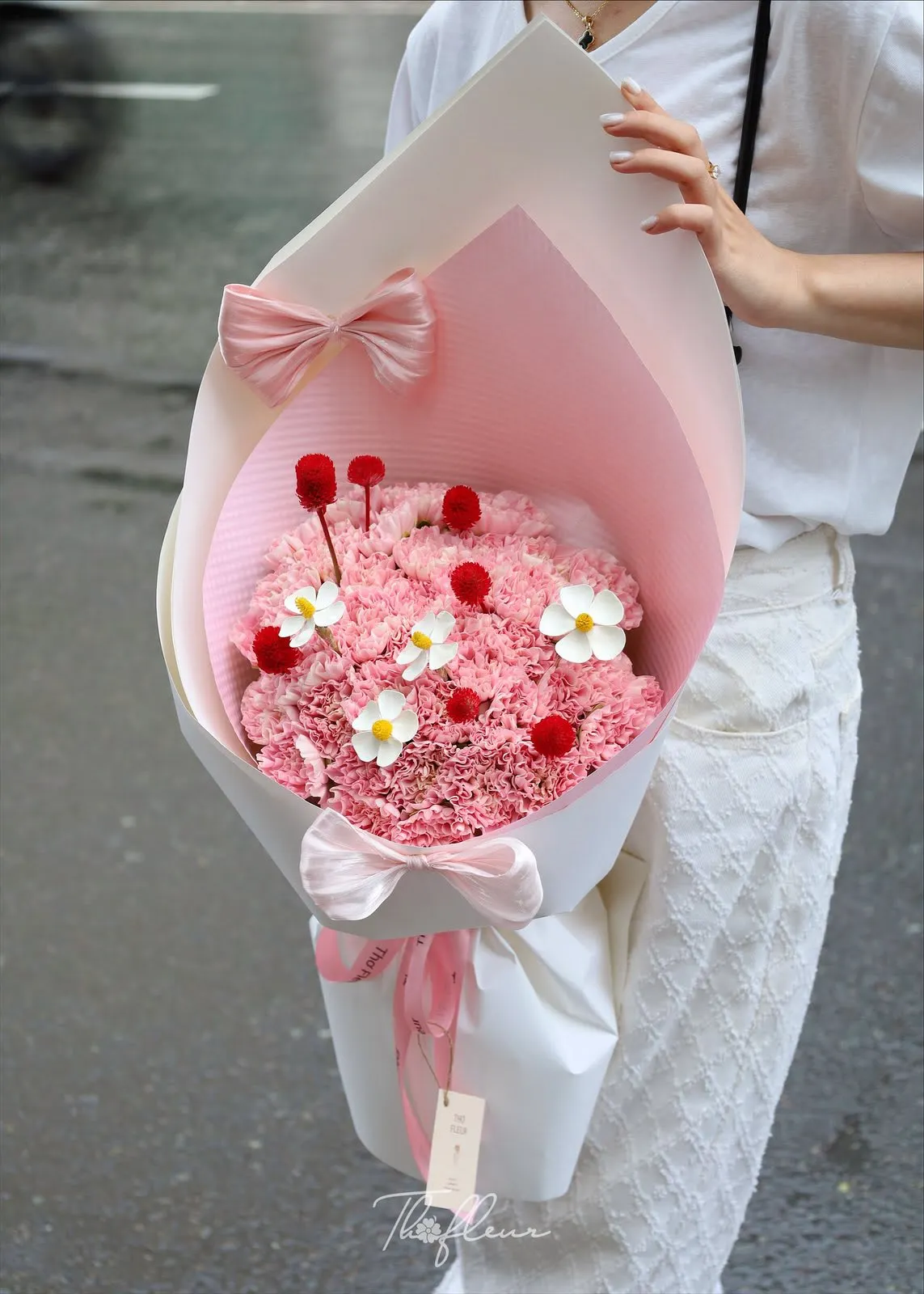 Bó hoa cẩm chướng 23