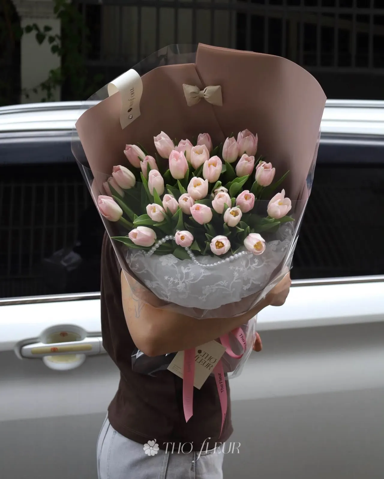 Bó hoa tulip 113