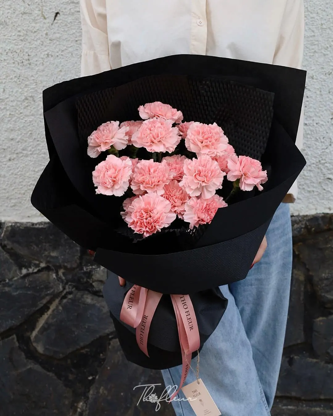 Bó hoa cẩm chướng 06