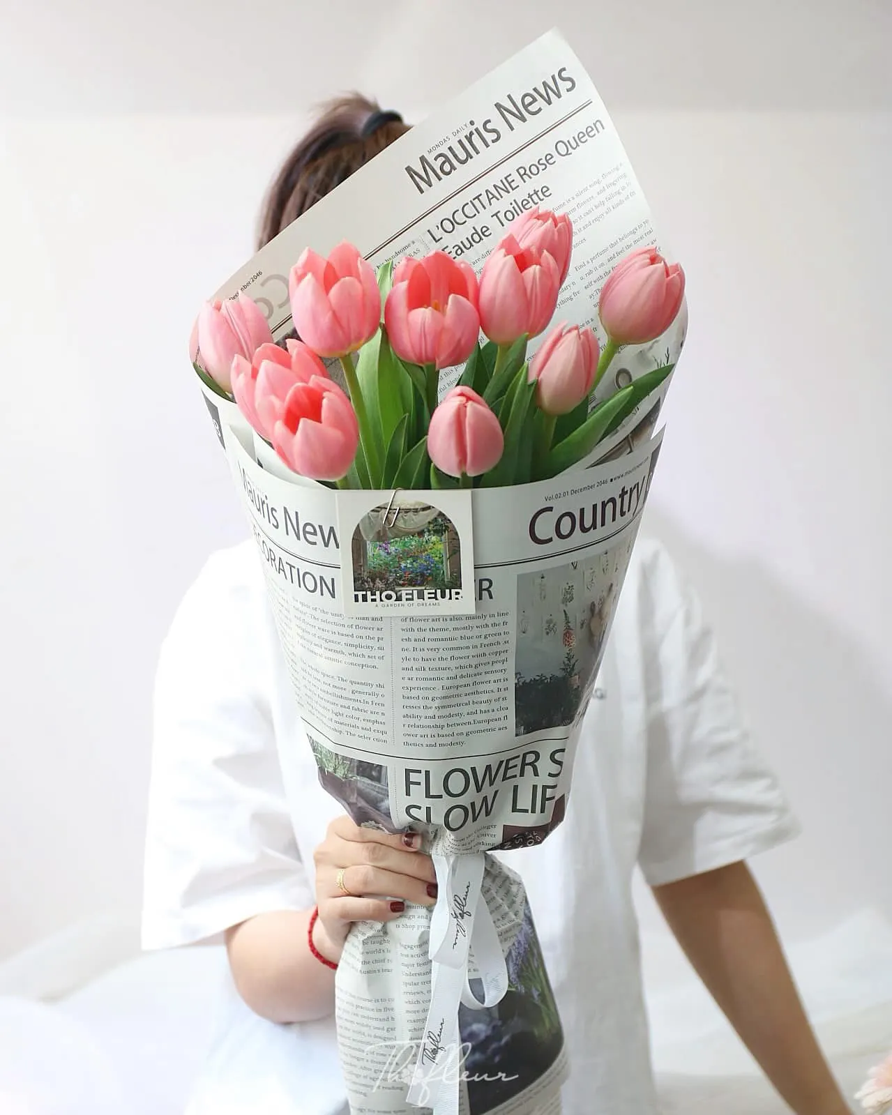 Bó hoa tulip 34