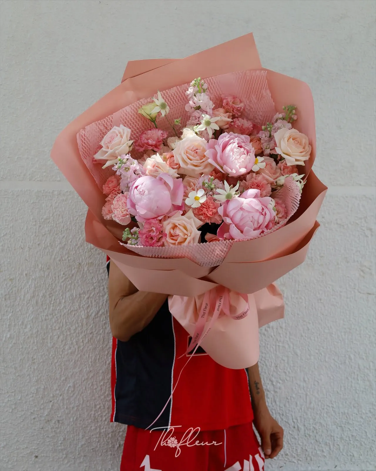 Bó hoa mẫu đơn 37