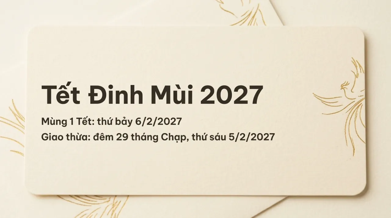 thời điểm dọn nhà cuối năm 2027