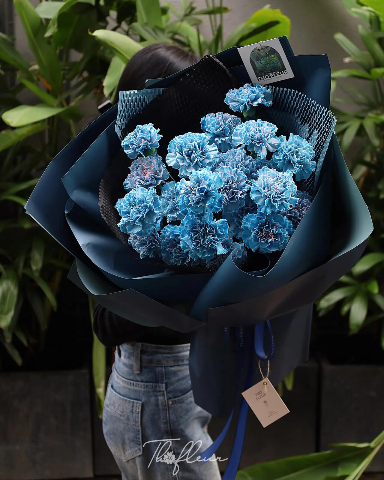 Bó hoa cẩm chướng 02