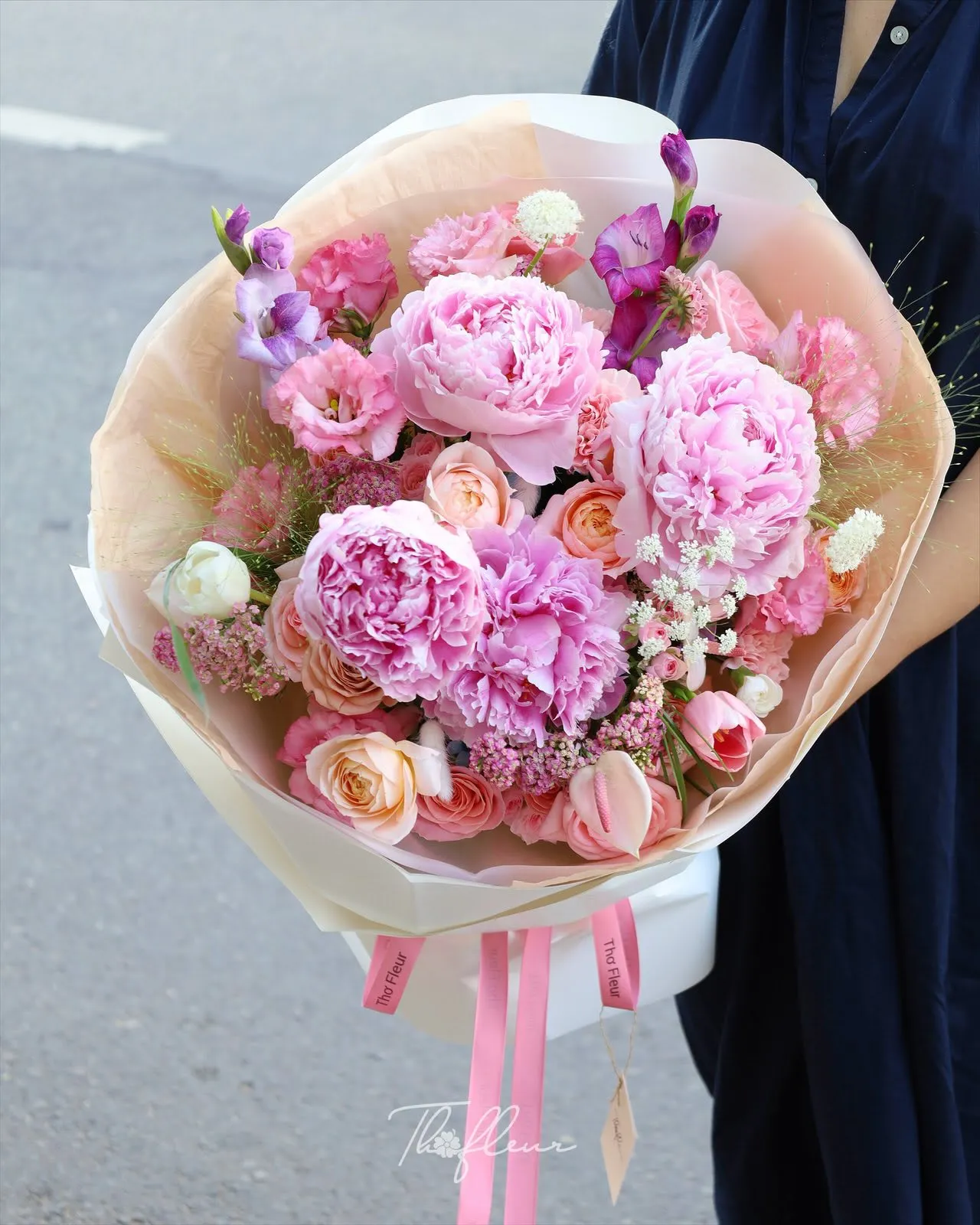 Bó hoa mẫu đơn 53