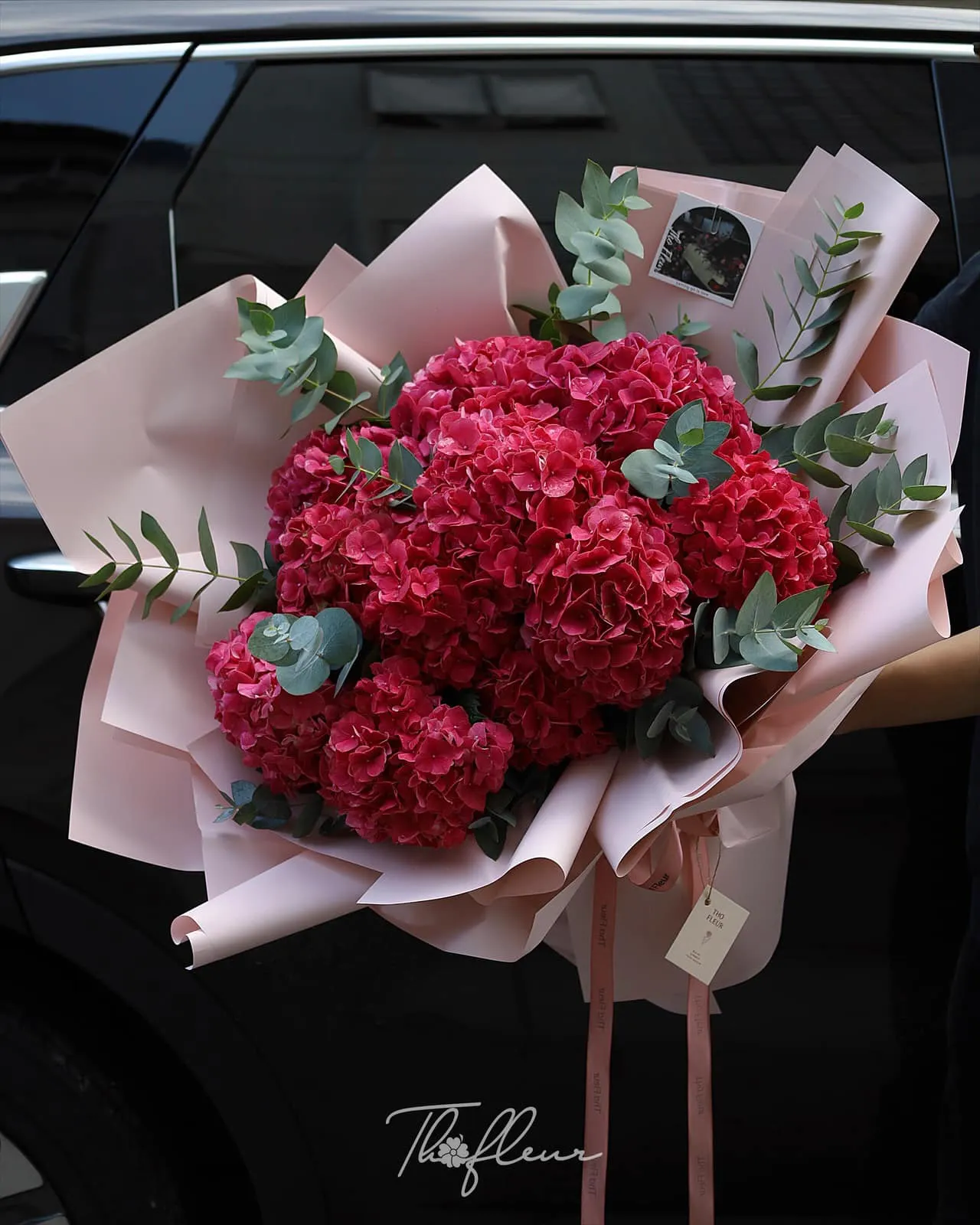 Bó hoa cẩm tú cầu 16