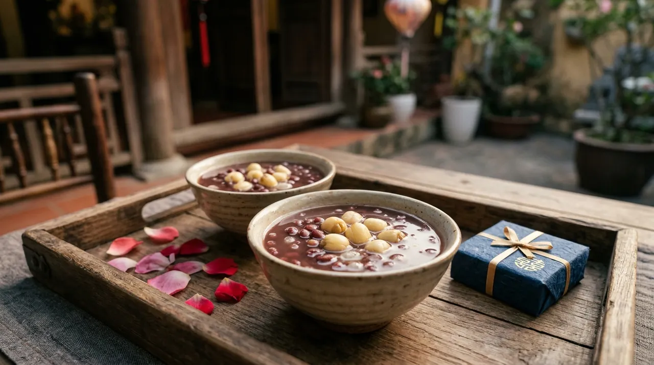 Chè đậu đỏ cầu duyên ngày Thất Tịch