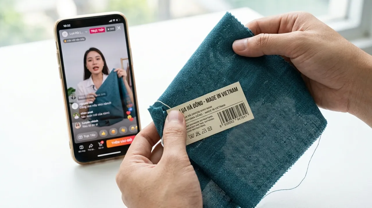 Kiểm tra thông tin sản phẩm trước khi mua qua livestream