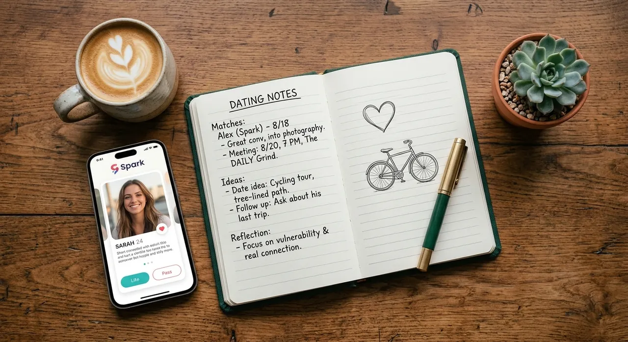 Journaling about dating preferences