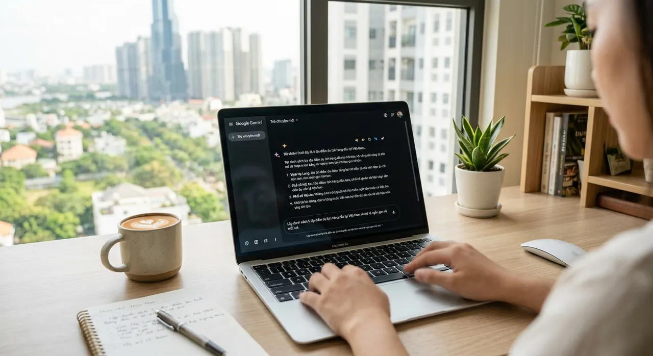 Google Gemini miễn phí tích hợp tốt với hệ sinh thái Google