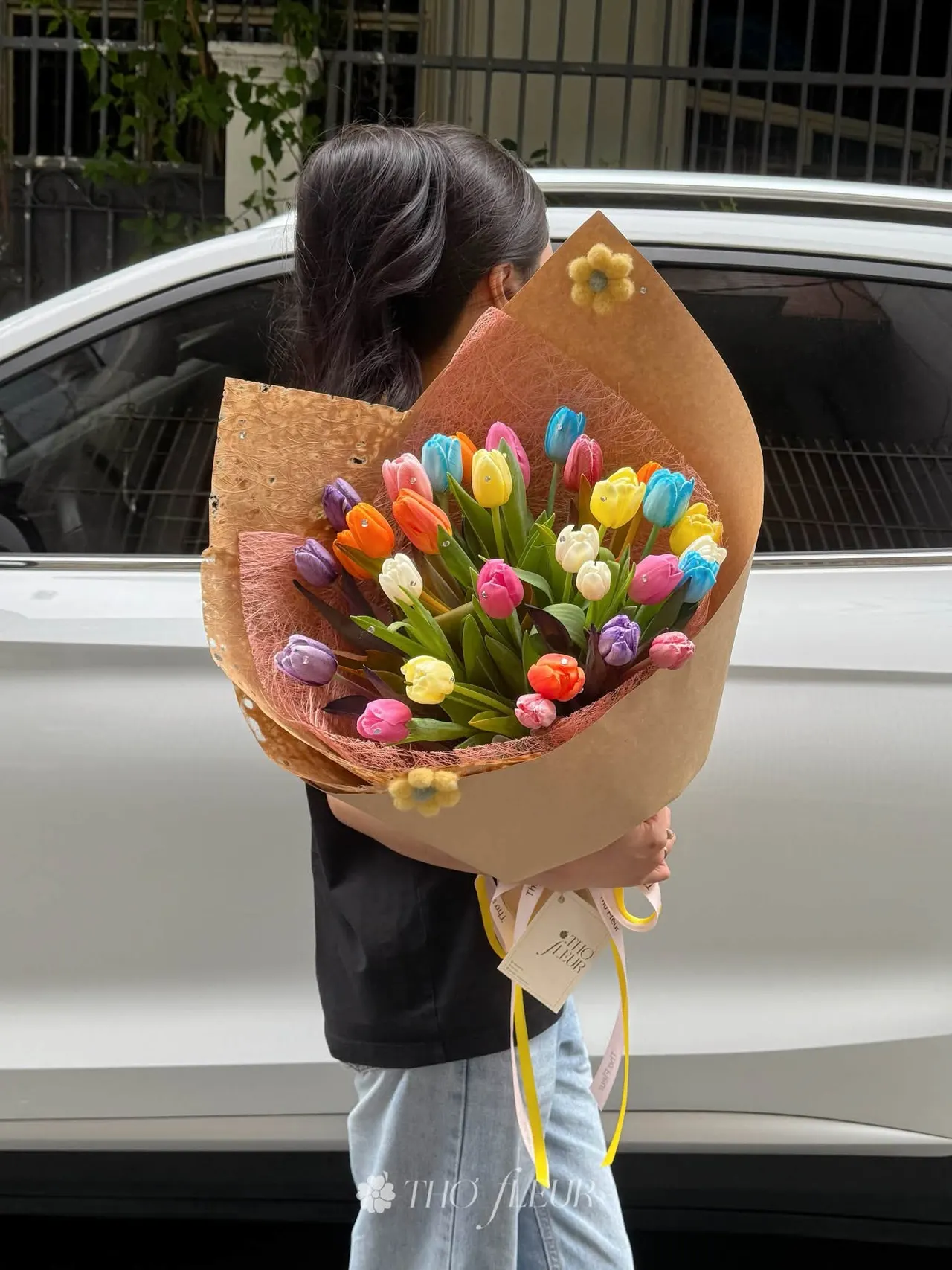 Bó hoa tulip 105