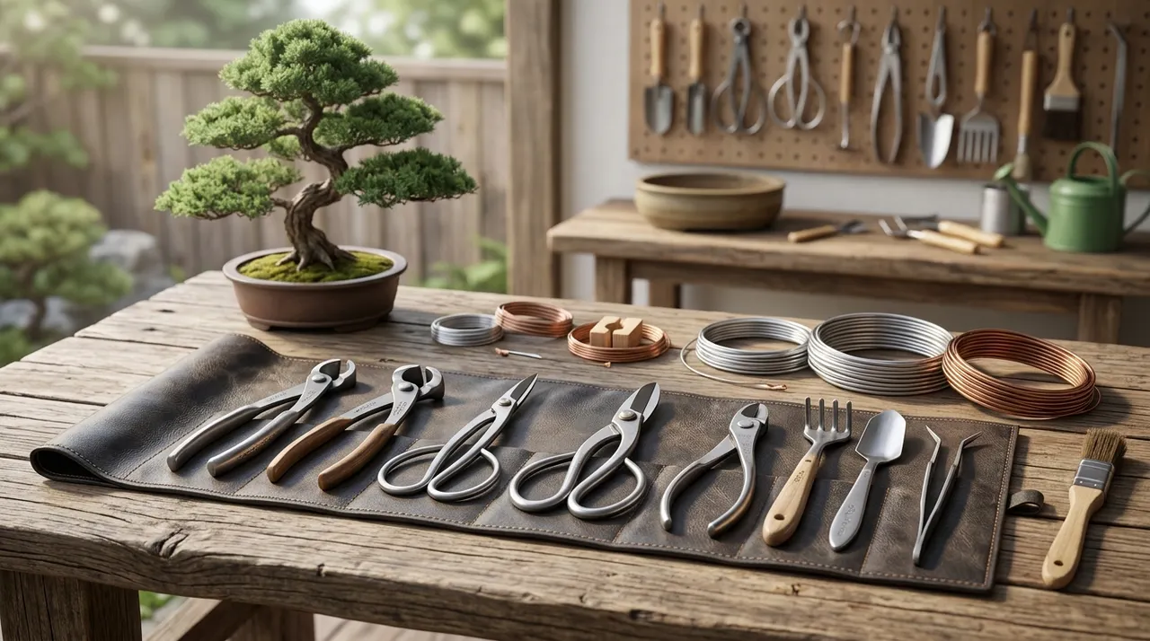 Bộ dụng cụ bonsai cơ bản