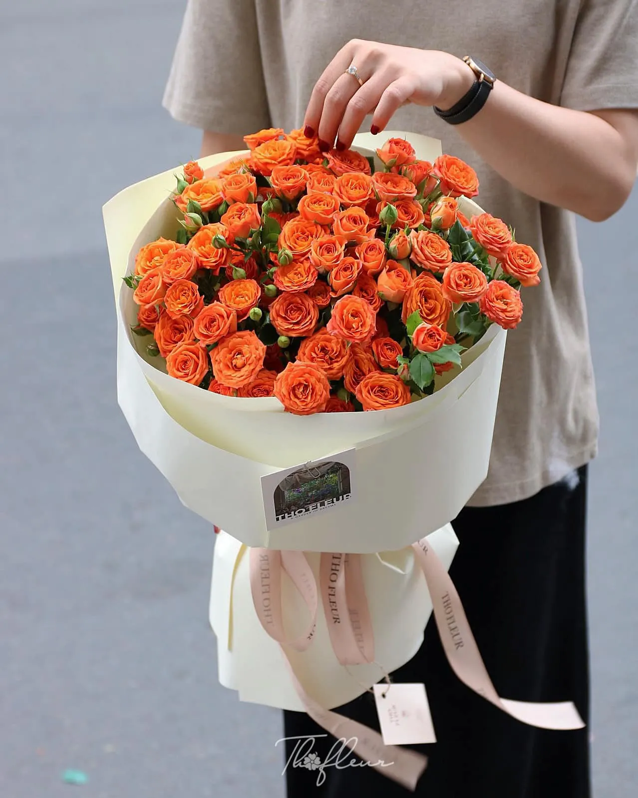 Bó hoa hồng chùm 10