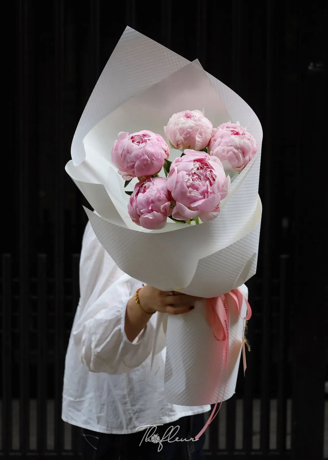 Bó hoa mẫu đơn 38