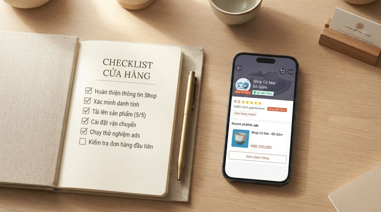 Checklist kiểm tra phiên livestream uy tín