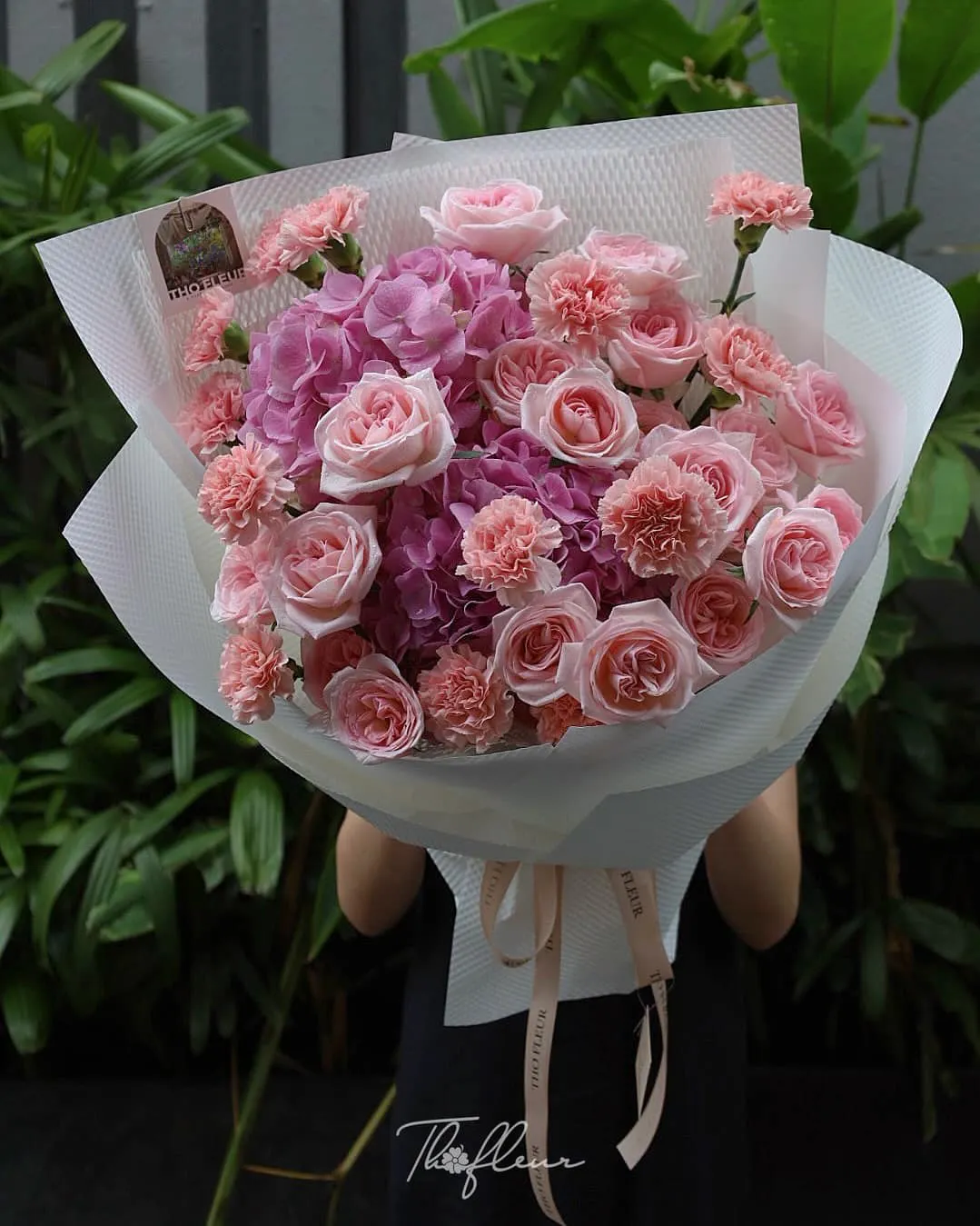 Bó hoa cẩm tú cầu 05