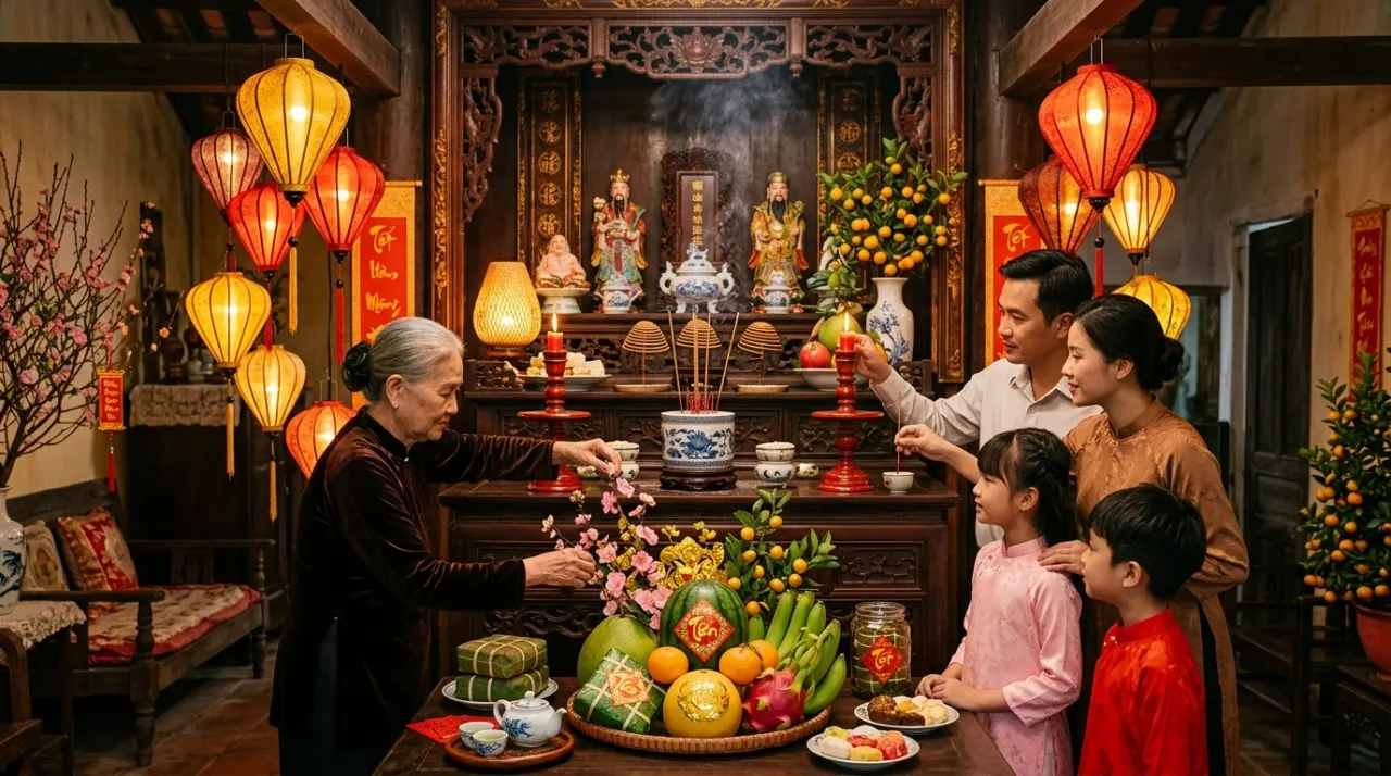 cúng tất niên Tết Đinh Mùi 2027