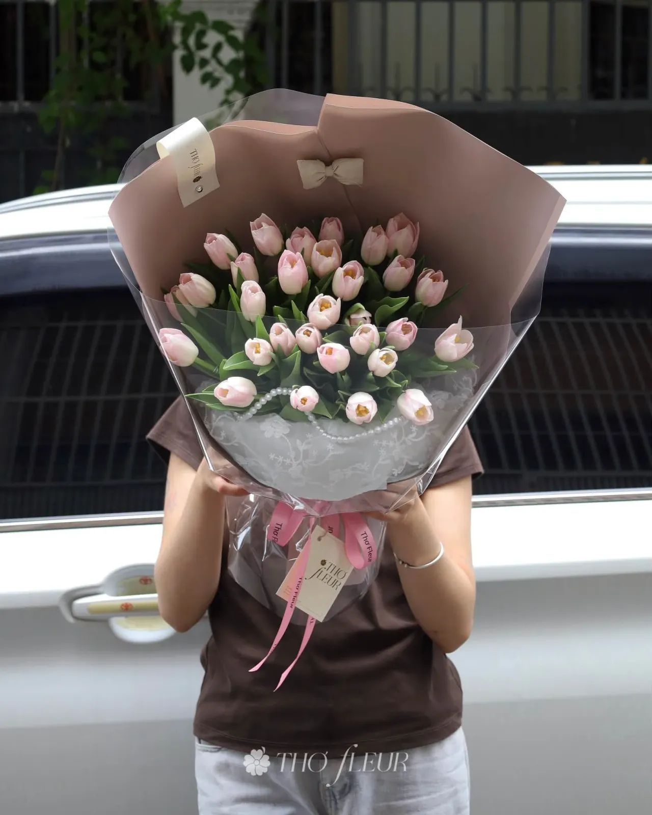 Bó hoa tulip 113