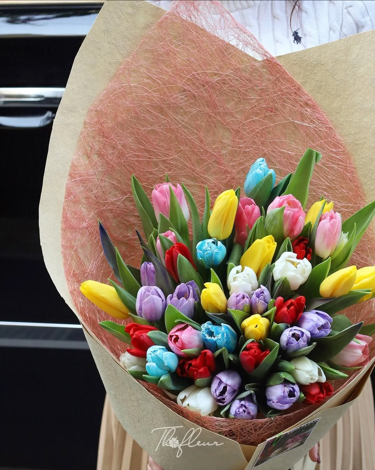 Bó hoa tulip 108